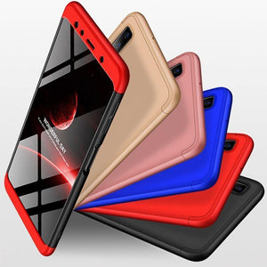 Planet Gates H&A 360 Degree Full Cover Phone Case For Samsung Galaxy J4 Plus J6 Plus J8 A7 2018 Matte Shockproof PC Phone Cover A7 J8 Case