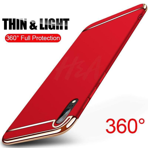 Planet Gates H&A 360 Luxury Plating Phone Case For Huawei P20 Lite Pro P10 Plus Hard PC Protective Cover For Huawei Honor 9 Lite Cases Capa