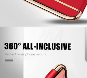 Planet Gates H&A 360 Luxury Plating Phone Case For Huawei P20 Lite Pro P10 Plus Hard PC Protective Cover For Huawei Honor 9 Lite Cases Capa