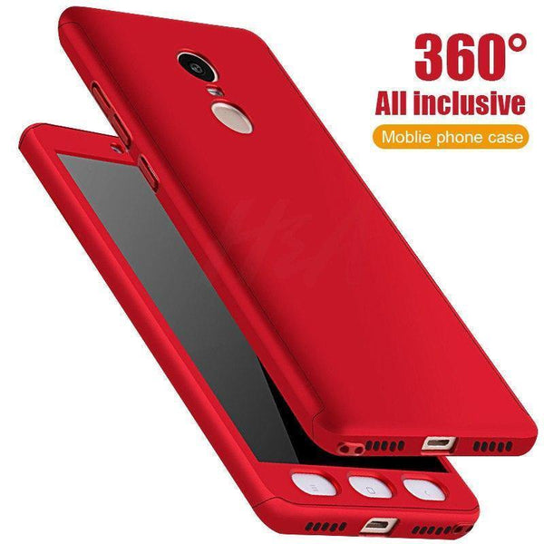 Planet Gates H&A Full Cover Phone Case For Xiaomi Redmi Note 4 4X Shockproof Protective Case For Redmi Note 4X Global Version With Glass