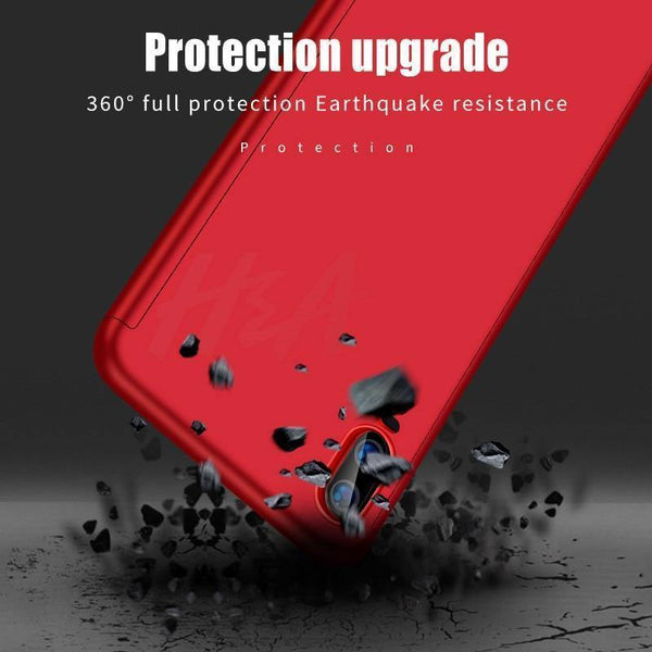 Planet Gates H&A Luxury 360 Degree Full Cover Phone Case For Huawei P20 Lite P20 Pro Screen Protector Phone Cover P20 Lite P20 Pro Case Glass