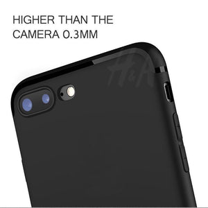Planet Gates H&A Luxury Back Matte Soft Silicon Case for iPhone 6 Cases 6s Plus 5 5s SE 7 7 Case Full Cover For iPhone 7 7 Plus Phone Cases