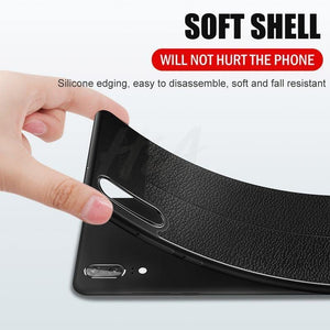 Planet Gates H&A Luxury Leather Pattern Case For Huawei P20 Lite P20 Pro P10 Plus Shockproof TPU Slim Cover Honor 8 9 Lite Phone Case Capa