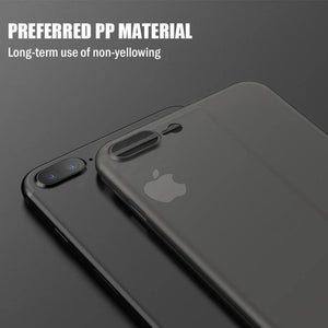 Planet Gates H&A Ultra-Thin Matte Phone Case For iPhone 7 8 6 6s Plus Hard PC Transparent Cover For iPhone 8 7 Plus Protective Case Shell