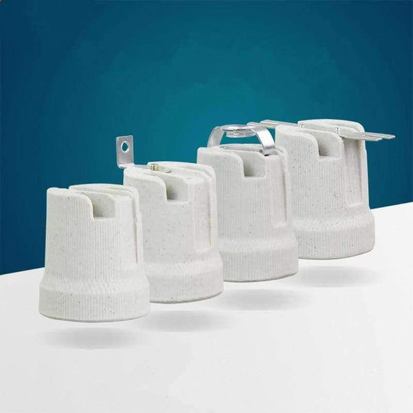 Planet Gates H / E14 Led Bulb E14 socket ceramic plastic Lamp Bases holder  lantern chandelier lamp holder lighting accessories