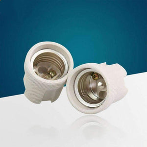Planet Gates H / E14 Led Bulb E14 socket ceramic plastic Lamp Bases holder  lantern chandelier lamp holder lighting accessories