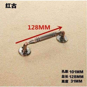 Planet Gates H European Antique Door Handle Retro Metal Cupboard drawer pulls and knobs Woodworking Furniture Accessory hand tools Hardware