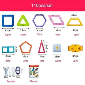 Planet Gates H-NXBD-147 100-298pcs Blocks Magnetic Designer Construction Set Model & Building Toy Plastic Magnetic Blocks Educational Toys For Kids Gift