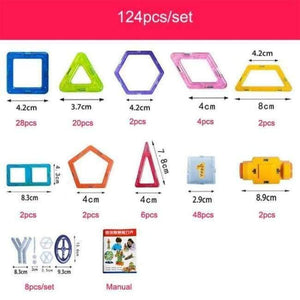 Planet Gates H-NXBD-148 100-298pcs Blocks Magnetic Designer Construction Set Model & Building Toy Plastic Magnetic Blocks Educational Toys For Kids Gift