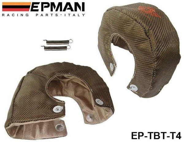Planet Gates H Q TITANIUM T4 Turbo Charger Cover Turbo Blanket Heat Shield Cover High Quality EP-TBT-T4