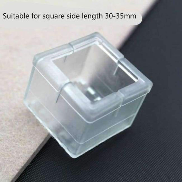 Planet Gates H Silica Gel Dining Table and Chair Foot Pad Non-slip Wear Resistant Protection Pad Furniture Accessories Sofa Feet Case 8pcs/lot