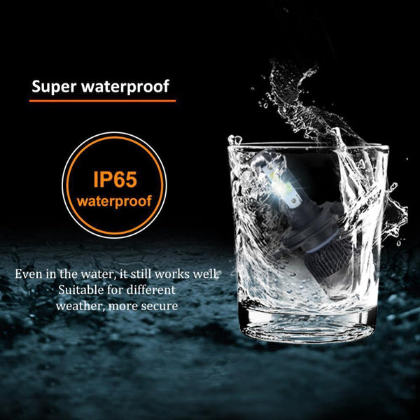 Planet Gates H1 2PC LED Car Light H7 H4 LED H1 H3 HB4 9005 9006 9012 Headlight Driving Passing Beam Fog Light Replacement for Cars Headlamp