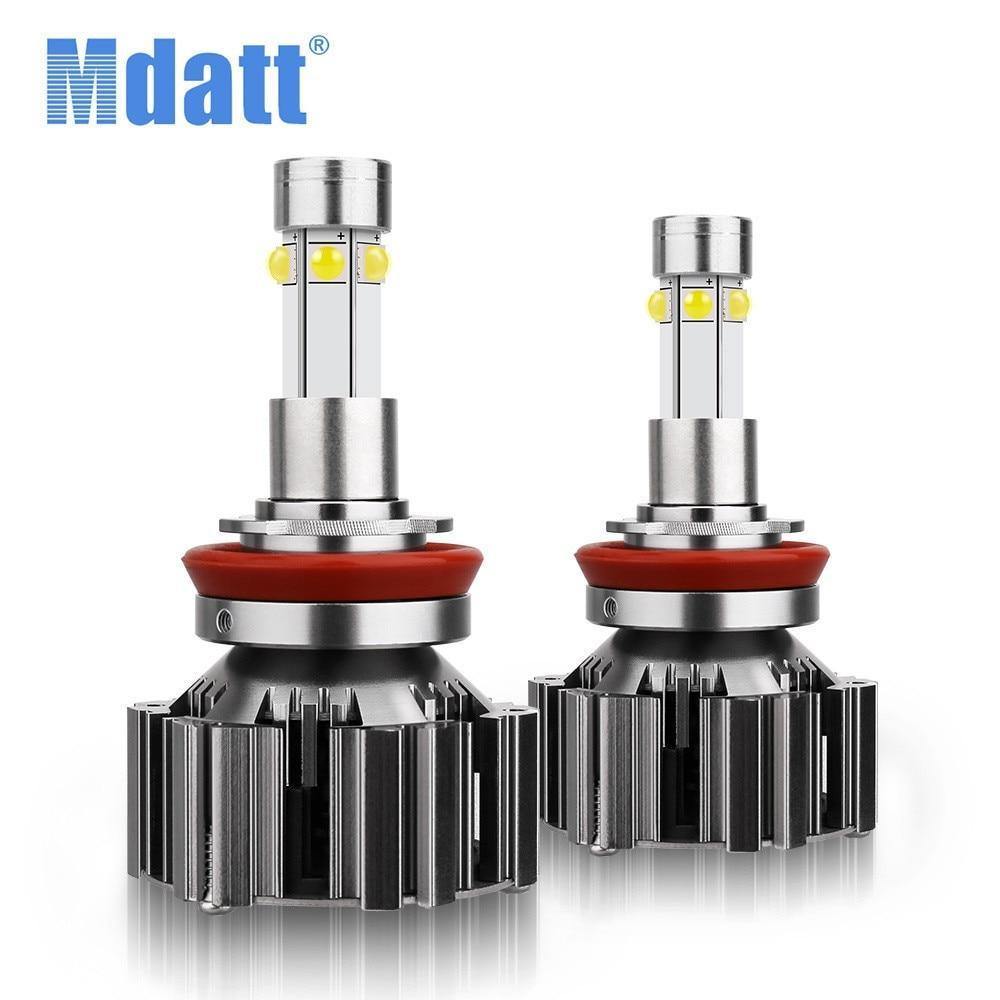 Planet Gates H1 6 Side Light Super Bright Fast Cooling Car Headlight Bulb 6000K H7 H11 Auto LED Light 100W 12000Lm Car Light 12V Fog Lamp