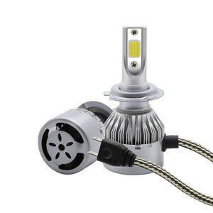 Planet Gates H1 Factory Supply Brand New 2X 36W 3800Lumen CooLing C6 Motorcycle Automobiles H1 H3 H4 H7 led Car Light Bulbs Pure White