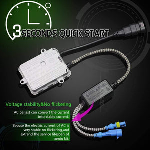 Planet Gates H1 H3 H7 H8 H11 9005 HB3 9006 HB4 881 Car Xenon Light HID Kit AC Ballast + Bulb 55W 3000K-8000K For Headlight Fog Light