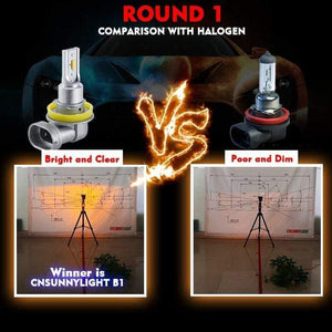 Planet Gates H11 H8 LED Car Fog Light Bulbs H9 H16 9005 9006 2400Lm 6000K White 3000K Yellow 8000K Blue Auto DRL Foglamp 2Pcs