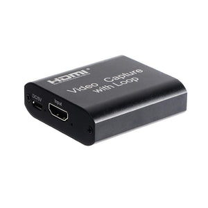 Planet Gates H1111Z 4K 60Hz HDMI Video Capture Card TV Loop 1080P Game Recording Plate Live Streaming Box USB 2.0 3.0 Grabber for PS4 Camera