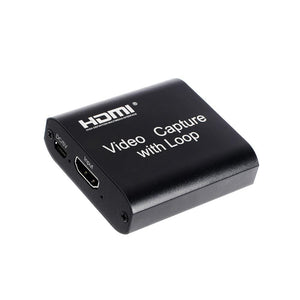 Planet Gates H1111Z 4K 60Hz HDMI Video Capture Card TV Loop 1080P Game Recording Plate Live Streaming Box USB 2.0 3.0 Grabber for PS4 Camera