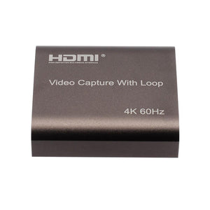 Planet Gates H1111Z 4K 60Hz HDMI Video Capture Card TV Loop 1080P Game Recording Plate Live Streaming Box USB 2.0 3.0 Grabber for PS4 Camera