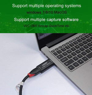 Planet Gates H1111Z 4K Video Capture Card USB3.0 2.0 HDMI Video Grabber Record Box for PS4 Game DVD Camcorder Camera Recording Live Streaming