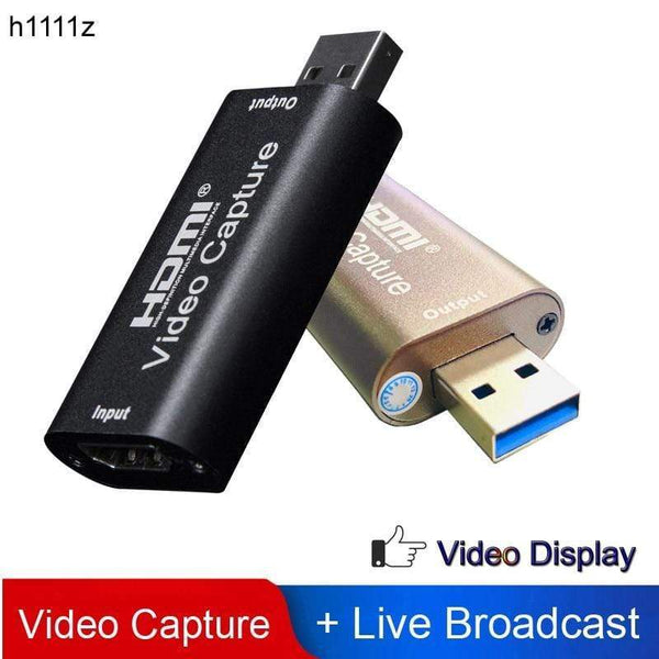 Planet Gates H1111Z 4K Video Capture Card USB3.0 2.0 HDMI Video Grabber Record Box for PS4 Game DVD Camcorder Camera Recording Live Streaming