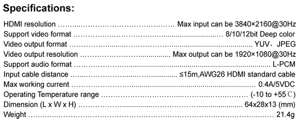 Planet Gates H1111Z 4K Video Capture Card USB3.0 2.0 HDMI Video Grabber Record Box for PS4 Game DVD Camcorder Camera Recording Live Streaming