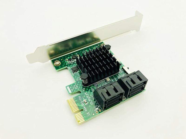 Planet Gates H1111Z Add On Cards PCIE/PCI-E/PCI Express SATA3 SATA 3 Controller SATA Multiplier/Expansion PCI E Adapter + Low Profile Bracket
