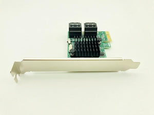 Planet Gates H1111Z Add On Cards PCIE/PCI-E/PCI Express SATA3 SATA 3 Controller SATA Multiplier/Expansion PCI E Adapter + Low Profile Bracket