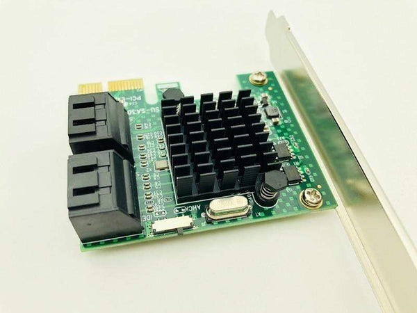 Planet Gates H1111Z Add On Cards PCIE/PCI-E/PCI Express SATA3 SATA 3 Controller SATA Multiplier/Expansion PCI E Adapter + Low Profile Bracket