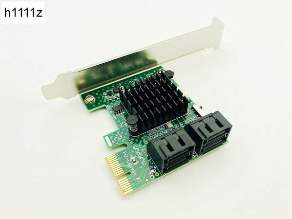 Planet Gates H1111Z Add On Cards PCIE/PCI-E/PCI Express SATA3 SATA 3 Controller SATA Multiplier/Expansion PCI E Adapter + Low Profile Bracket