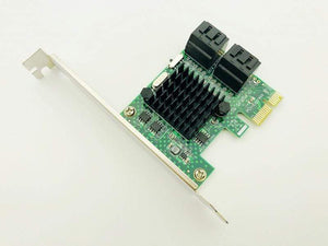 Planet Gates H1111Z Add On Cards PCIE/PCI-E/PCI Express SATA3 SATA 3 Controller SATA Multiplier/Expansion PCI E Adapter + Low Profile Bracket