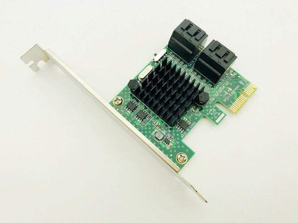 Planet Gates H1111Z Add On Cards PCIE/PCI-E/PCI Express SATA3 SATA 3 Controller SATA Multiplier/Expansion PCI E Adapter + Low Profile Bracket