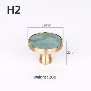 Brass Furniture Handles Elegant Door Knobs and Handles for Cabinet Kitchen Cupboard Drawer Pulls Wall Hanging Hooks Shell Resin