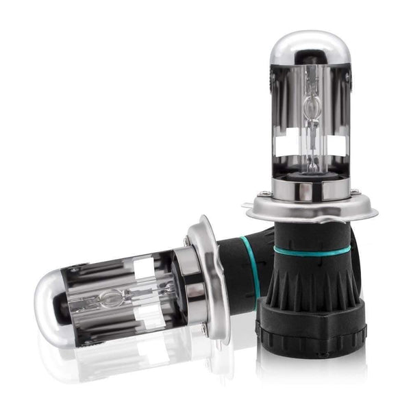 Planet Gates H4 Bixenon HID Kit 1 Pair 35W/55W Hi/Lo Beam Bi-Xenon Headlight Bulbs+1 Relay Harness+1 Pair Digital Slim Ballast DC12V