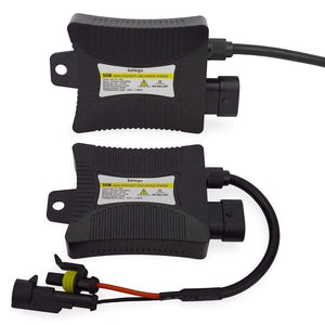 Planet Gates H4 Bixenon HID Kit 1 Pair 35W/55W Hi/Lo Beam Bi-Xenon Headlight Bulbs+1 Relay Harness+1 Pair Digital Slim Ballast DC12V