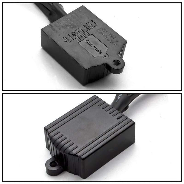 Planet Gates H4 Bixenon HID Kit 1 Pair 35W/55W Hi/Lo Beam Bi-Xenon Headlight Bulbs+1 Relay Harness+1 Pair Digital Slim Ballast DC12V