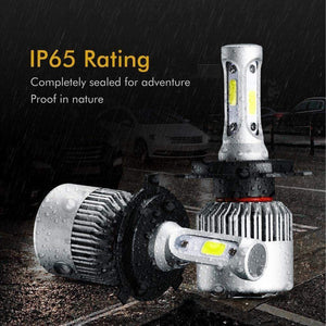 Planet Gates H4 H7 H11 9005 9006 H1 COB Car LED Headlight Bulbs Hi-Lo Beam 72W 8000LM 6500K/4300K Auto Led Headlamp Car Light 12v 24v