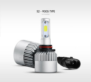 Planet Gates H4 H7 H11 9005 9006 H1 COB Car LED Headlight Bulbs Hi-Lo Beam 72W 8000LM 6500K/4300K Auto Led Headlamp Car Light 12v 24v