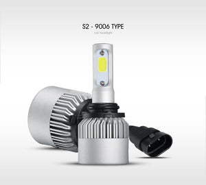 Planet Gates H4 H7 H11 9005 9006 H1 COB Car LED Headlight Bulbs Hi-Lo Beam 72W 8000LM 6500K/4300K Auto Led Headlamp Car Light 12v 24v