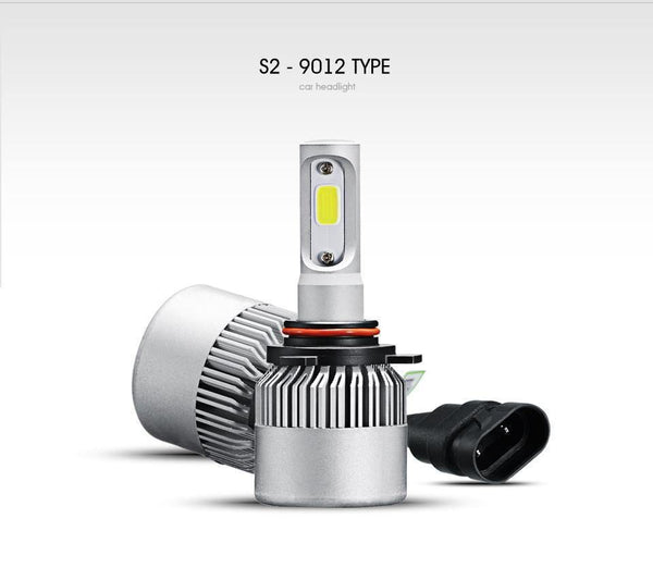 Planet Gates H4 H7 H11 9005 9006 H1 COB Car LED Headlight Bulbs Hi-Lo Beam 72W 8000LM 6500K/4300K Auto Led Headlamp Car Light 12v 24v