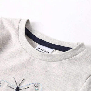 Planet Gates H5460  PINK / 2T Girls frock children clothes butterfly kids dresses girls nova baby clothing autumn kids wear child girl dresses