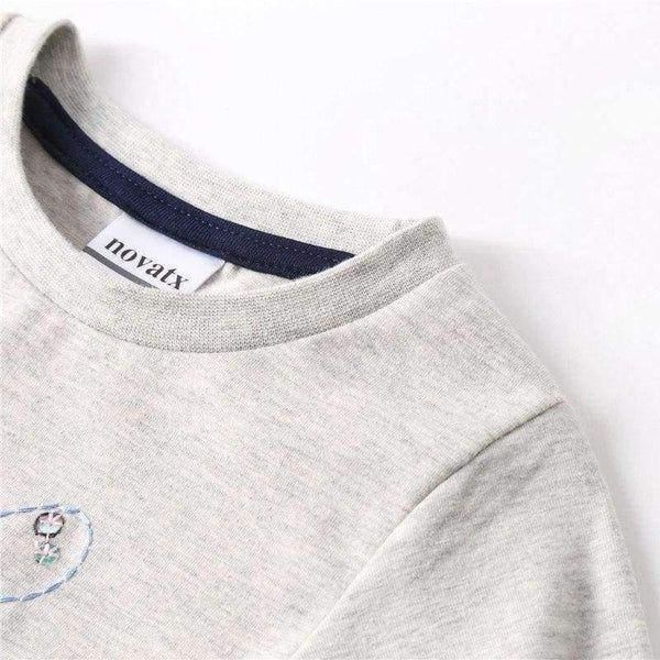 Planet Gates H5460  PINK / 2T Girls frock children clothes butterfly kids dresses girls nova baby clothing autumn kids wear child girl dresses