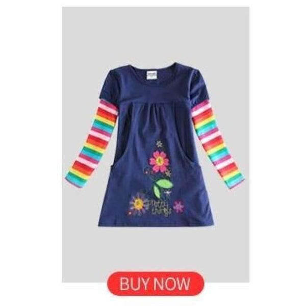 Planet Gates H5922 novatx / 2T Baby Girl Dress long sleeve kids dresses for girls Clothes children clothing Kids Clothes winter Party Nova Girls Dress H5922