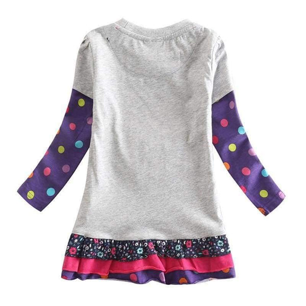 Planet Gates H5922 novatx / 2T Baby Girl Dress long sleeve kids dresses for girls Clothes children clothing Kids Clothes winter Party Nova Girls Dress H5922