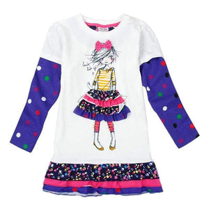 Planet Gates H5922 novatx / 2T Baby Girl Dress long sleeve kids dresses for girls Clothes children clothing Kids Clothes winter Party Nova Girls Dress H5922