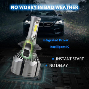 Planet Gates H7 LED H4 H11 8000K 6000K 4300K 3000K H1 9005 9006 Car Headlight Bulb Auto H8 H9 880 H3 Fog Light 60W 2PCS 12v  Led Head lamps