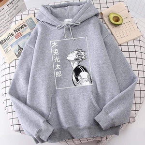 Planet Gates Haikyuu Bokuto Koutarou Print Hoodies Men Hip Hop Casual Streetwear Fashion Funny Sweatshirts Kuroo Anime Casual Hooded Mens