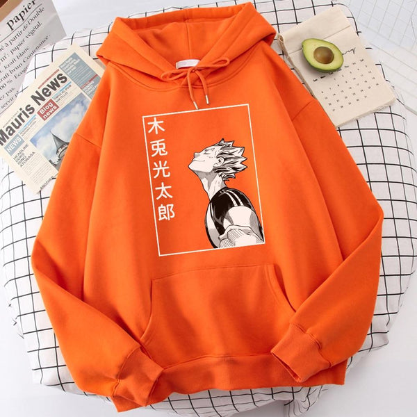 Planet Gates Haikyuu Bokuto Koutarou Print Hoodies Men Hip Hop Casual Streetwear Fashion Funny Sweatshirts Kuroo Anime Casual Hooded Mens
