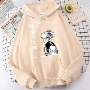 Planet Gates Haikyuu Bokuto Koutarou Print Hoodies Men Hip Hop Casual Streetwear Fashion Funny Sweatshirts Kuroo Anime Casual Hooded Mens
