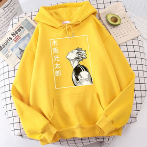 Planet Gates Haikyuu Bokuto Koutarou Print Hoodies Men Hip Hop Casual Streetwear Fashion Funny Sweatshirts Kuroo Anime Casual Hooded Mens